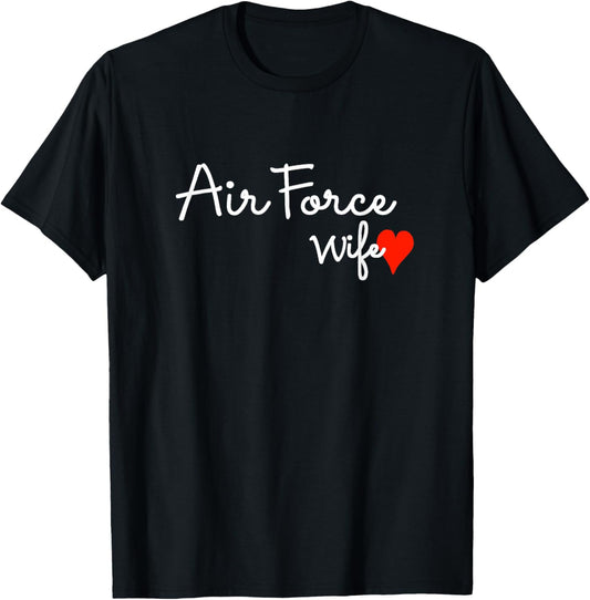 Air Force Wife Proud Military Spouse Usa Family Patriotic