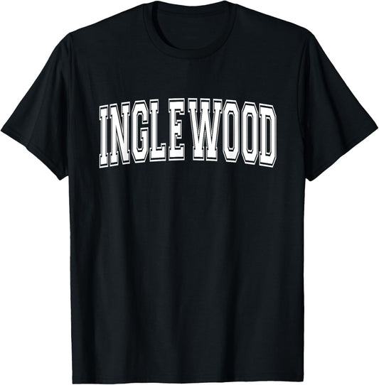 Inglewood Ca California Usa Vintage Sports Varsity Style