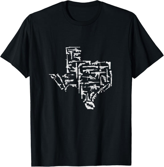 Patriotic Texan Guns Usa Gift Texas