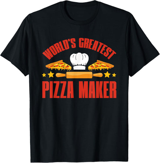 Funny World's Greatest Pizza Maker Gift For Men Women Kids