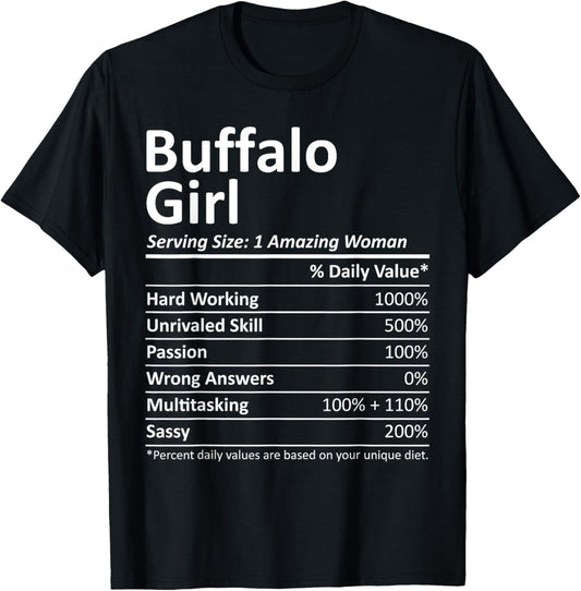 Buffalo Girl Ny New York Funny City Home Roots Usa Gift
