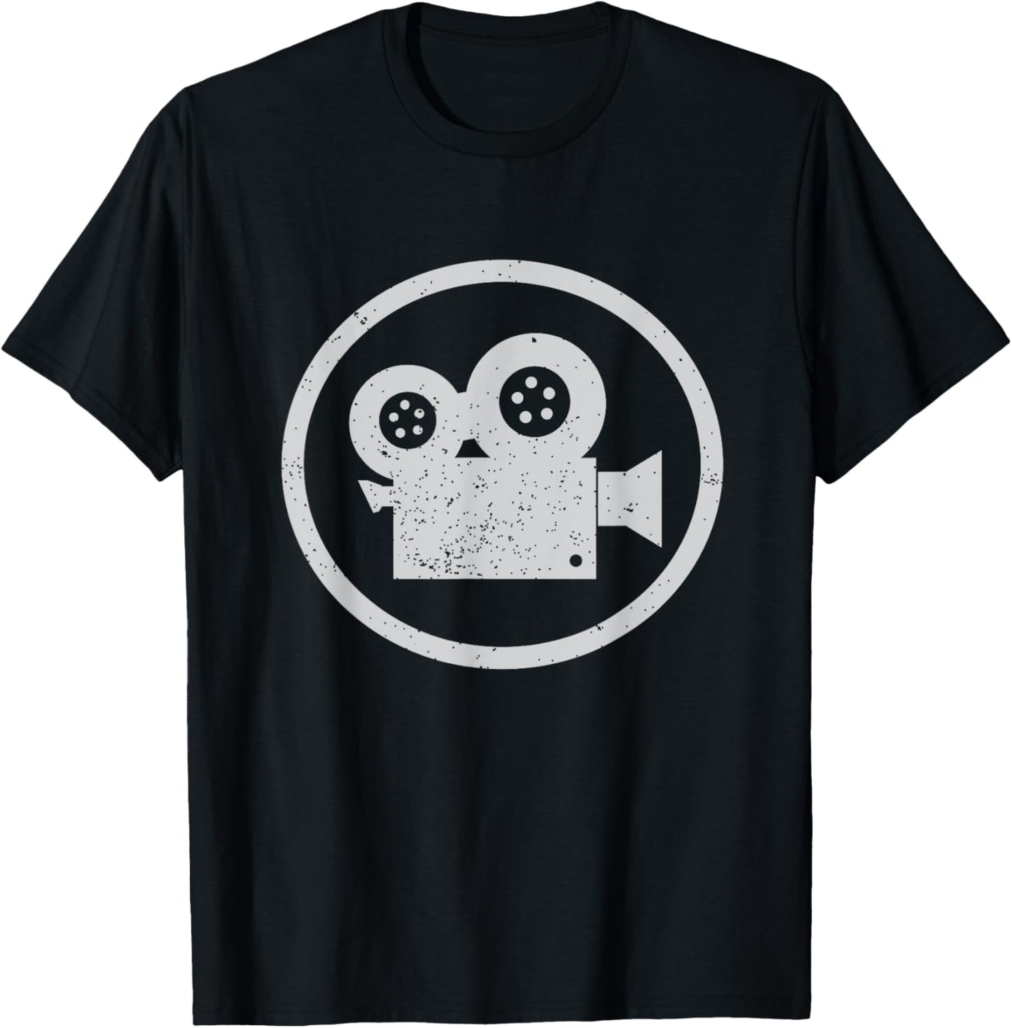 Filmmaker T Shirt Gift for Cameraman or Movie Buff Geek