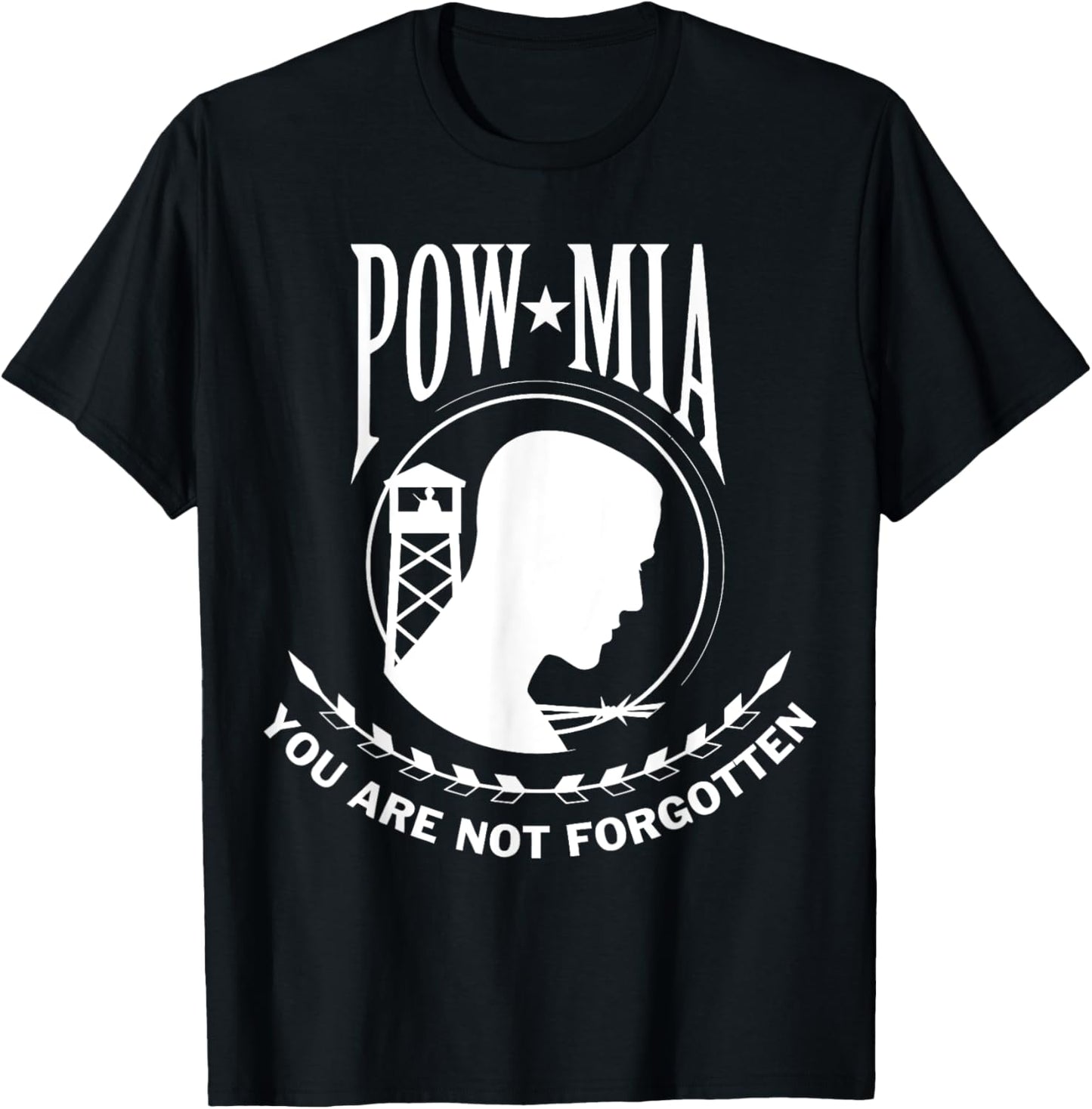 Pow Mia Flag You Are Not Forgotten Usa T Shirt
