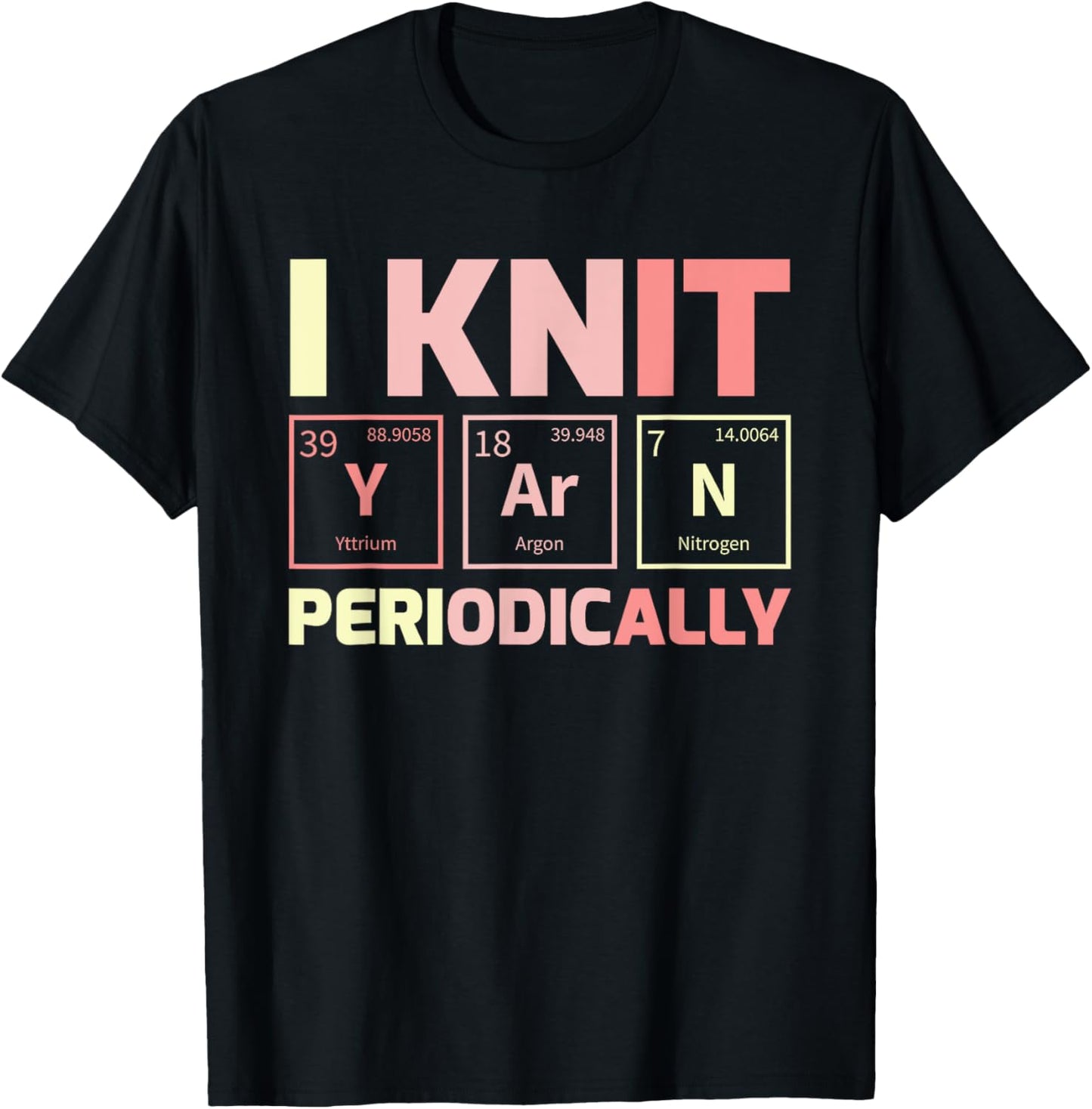 Funny Knitting I Knit Yarn Periodically
