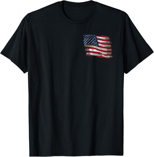 American Flag Front And Back