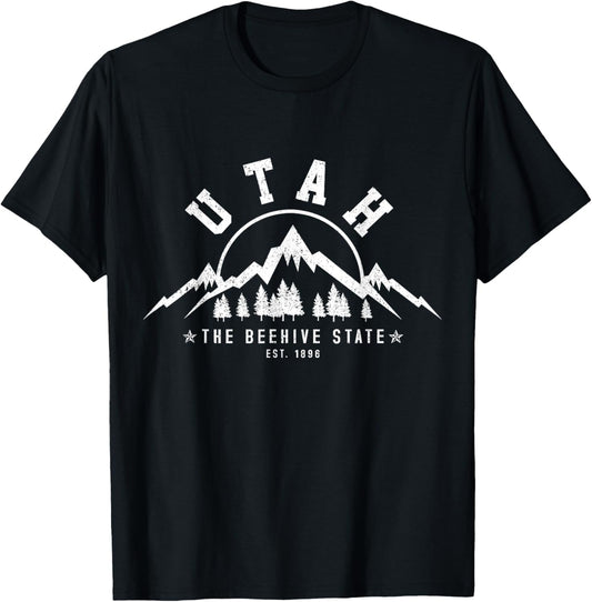 Utah Est 1896 Usa America Souvenir
