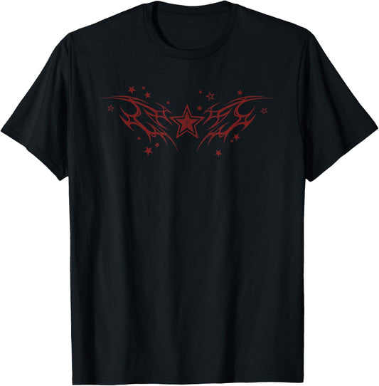 Y2K 90s Star Star Tattoo Styl