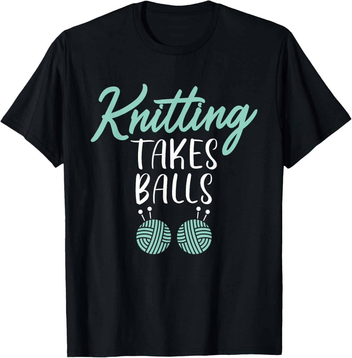 Knitting takes Balls Crocheting Yarn Knitter