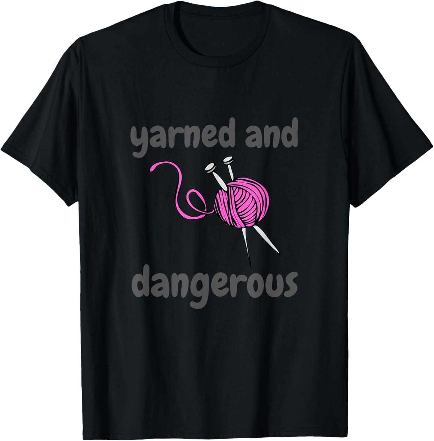 Yarned And Dangerous Funny Sewing Pun Sew Yarn Lover