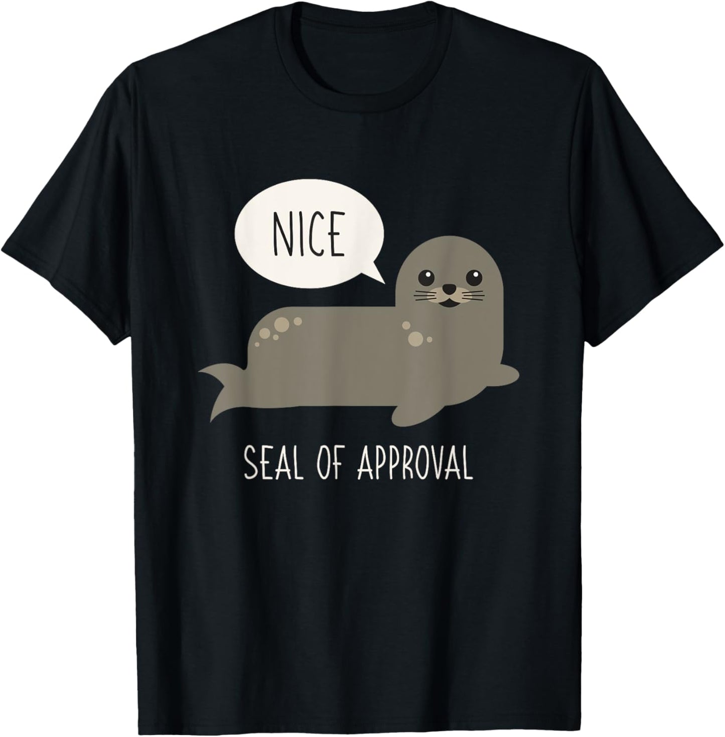 Seal Of Approval Funny Animal Pun Tshirt Pun Gifts T Shirt