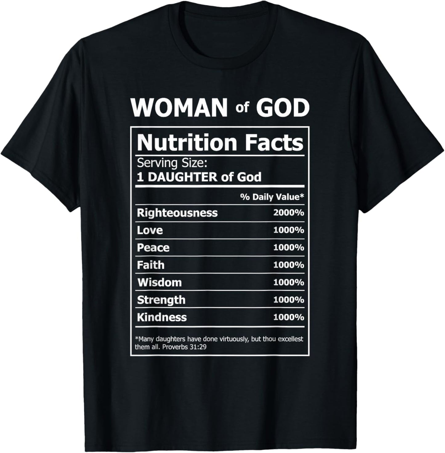 Faith Based Tee T Shirt Top Hoodie Sweatshirt Gifts Women Plus Size Christian Unisex Black Short Sleeve