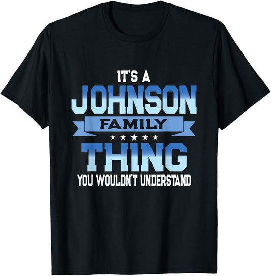 Funny Johnson Family Reunion   Matching Vacation