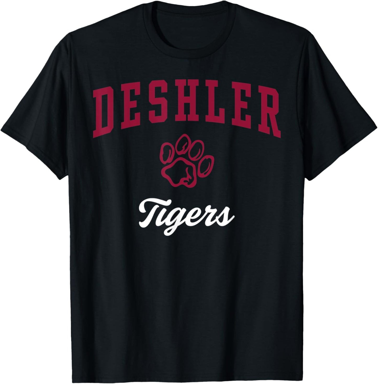 Deshler High School Tigers T Shirt C3