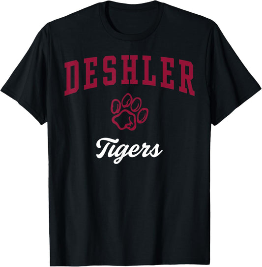 Deshler High School Tigers T Shirt C3