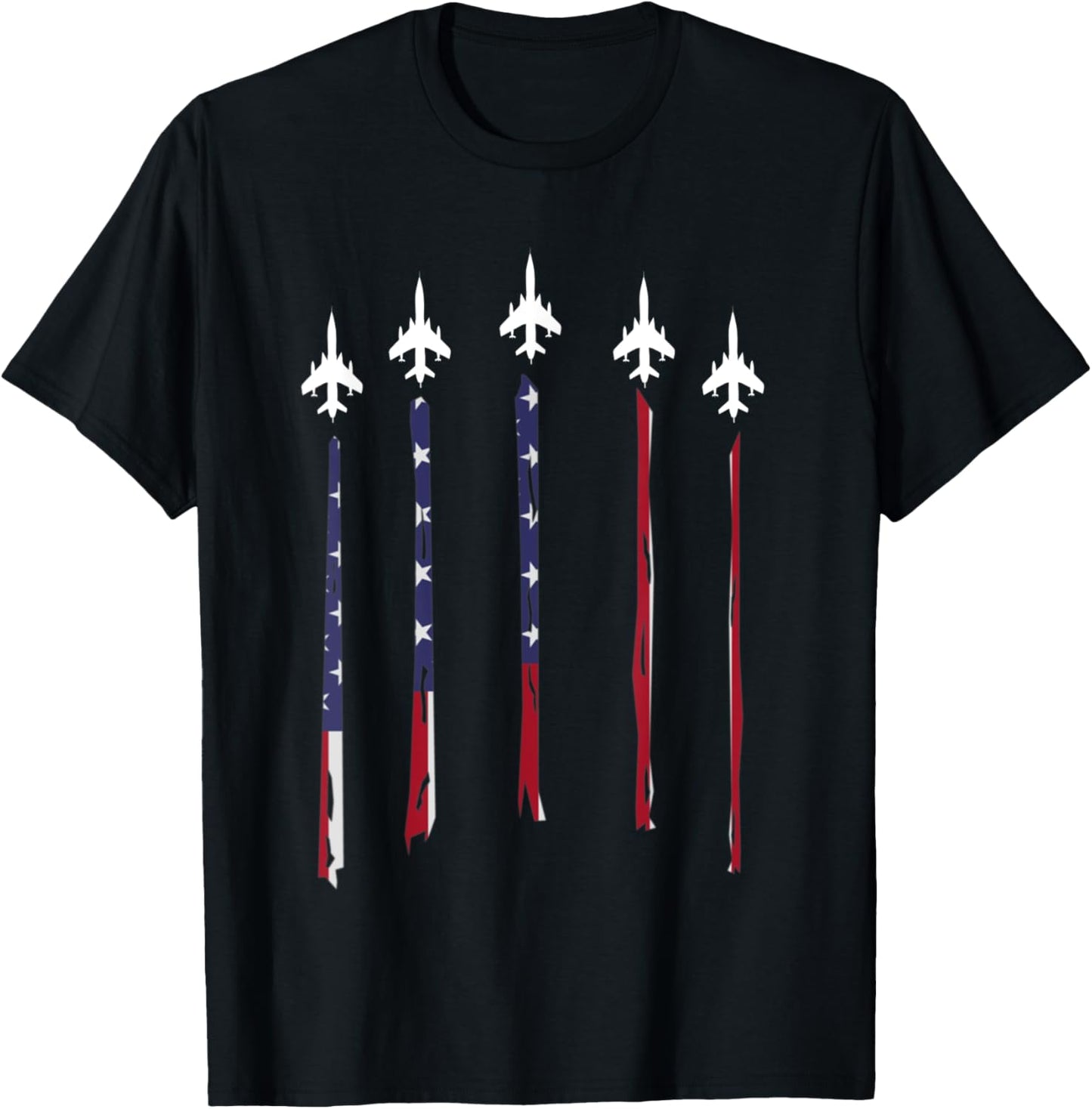 F 105 Thunderchief American Flag