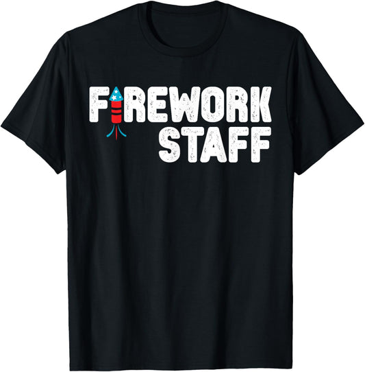 Firework Staff Funny 4Th Of July Party Crew Patriotic Usa