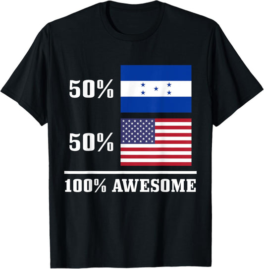 Honduras Usa American Honduran Flag Pride Heritage Patriotic