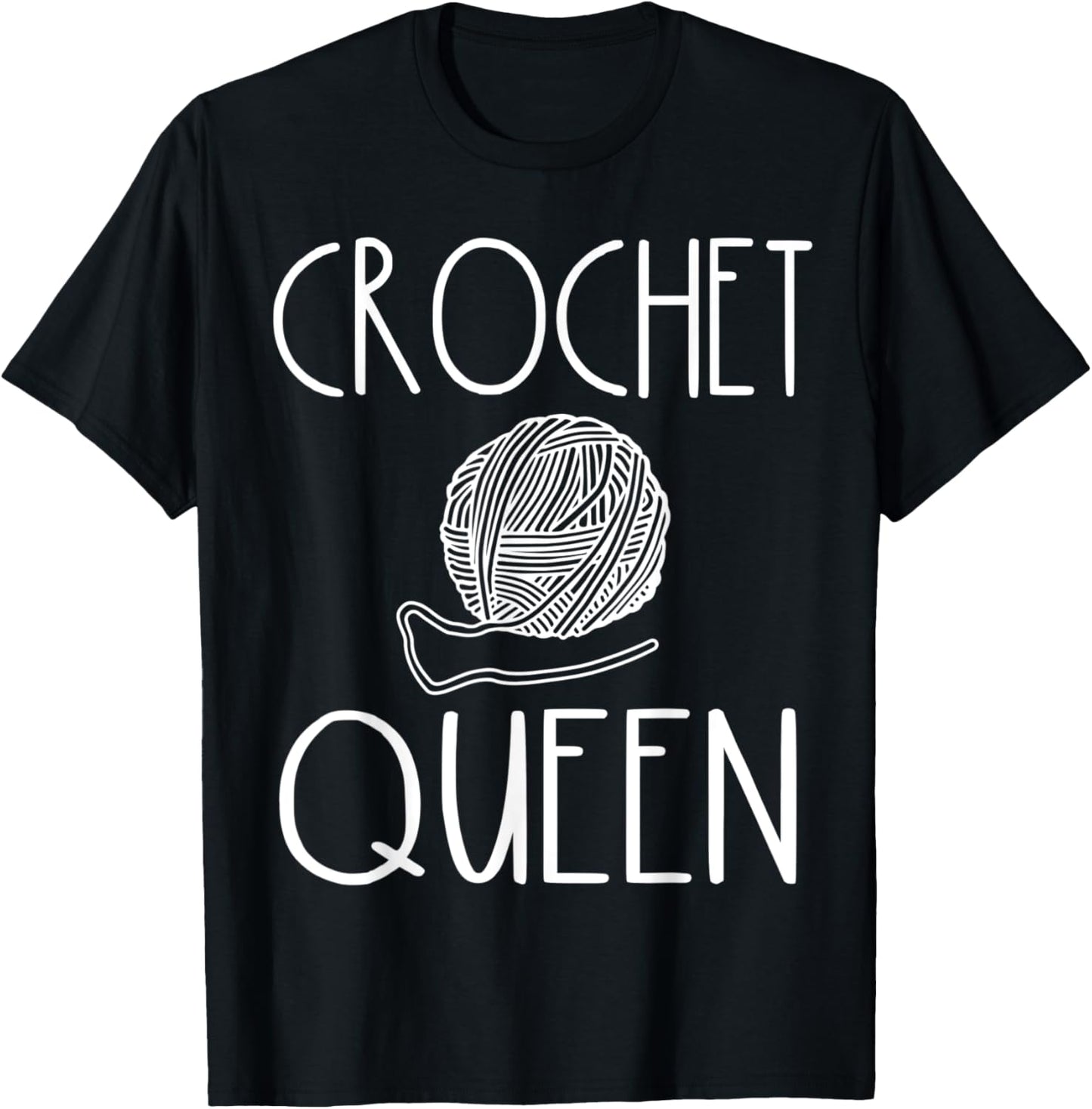 Funny Knitter Crochet Queen Knitting Saying Crafter Yarn