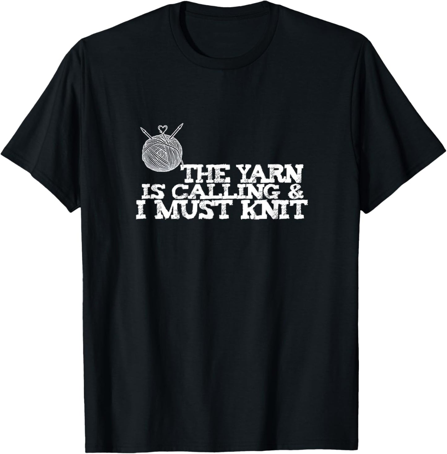 Funny yarn is calling i must knit yarn embroidery crochet
