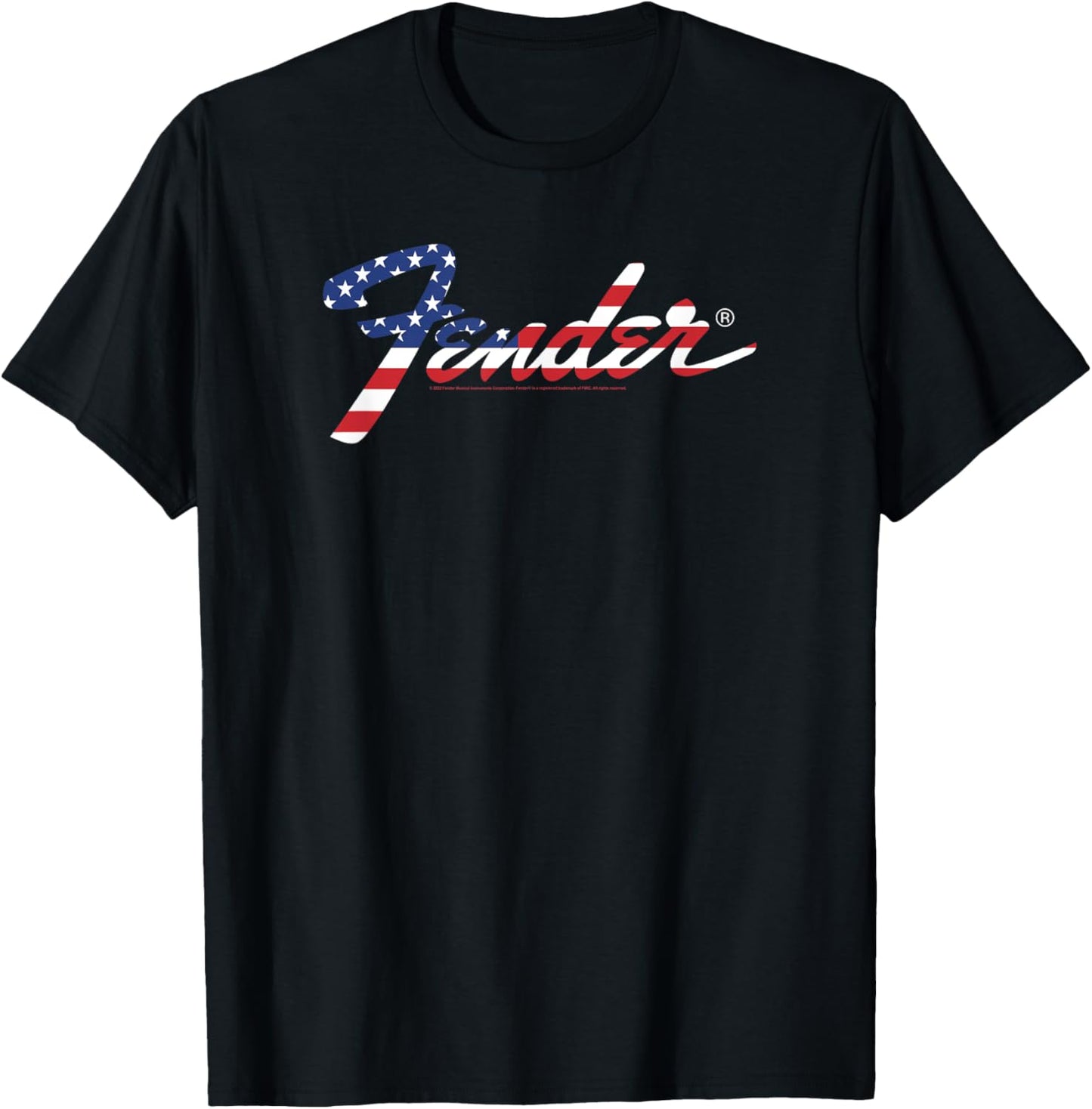 Fender American Flag Fill Logo