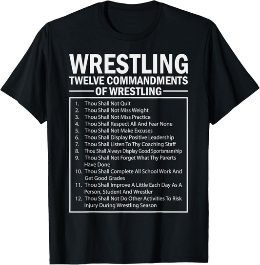 Wrestling Perfect Training Wrestling Twelve Black Unisex-Adults