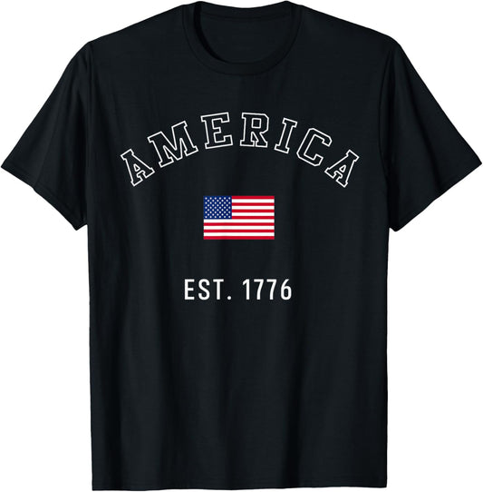 4Th Of July Usa America Est 1776 Fourth Of July Patriotic