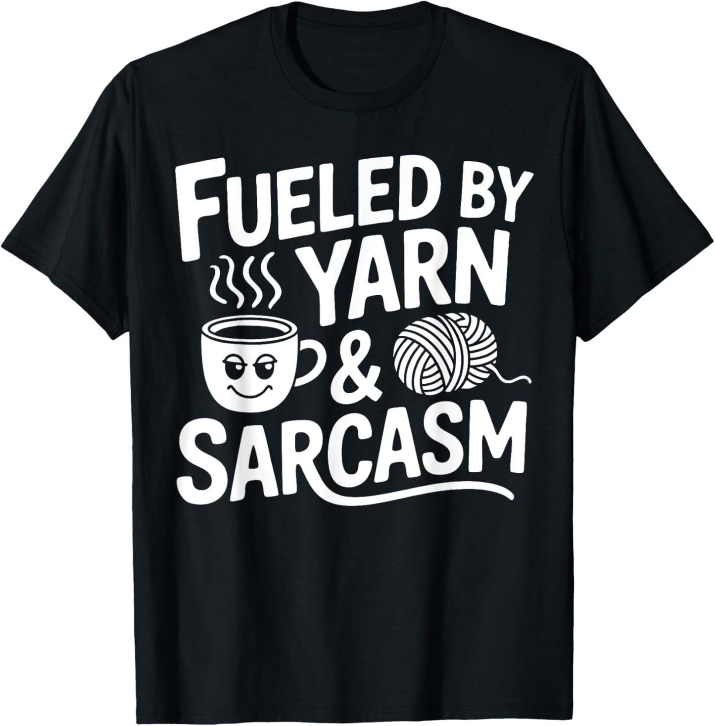 Knitting Yarn Coffee And Sarcasm Knitter