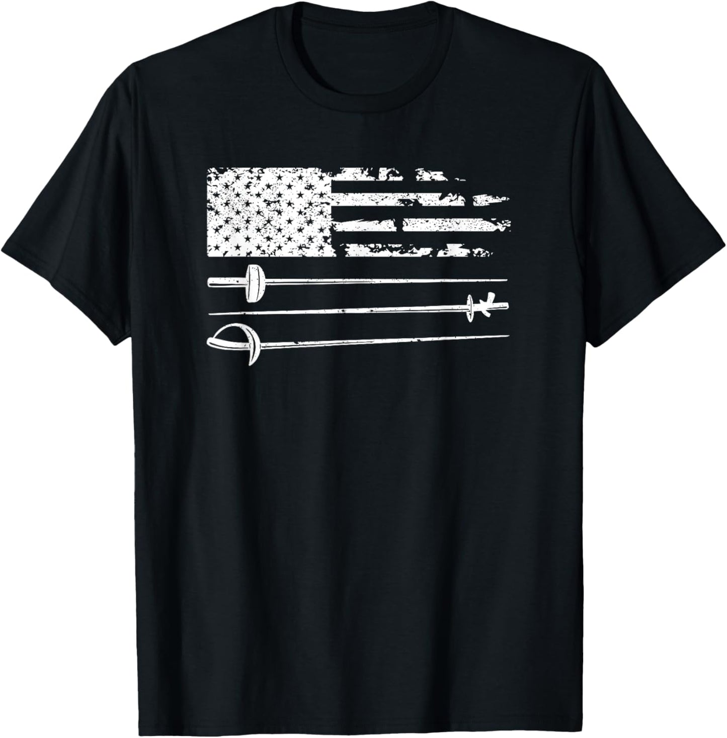 American Fencing Gear Patriotic Usa Flag Fencer 4Th Of July