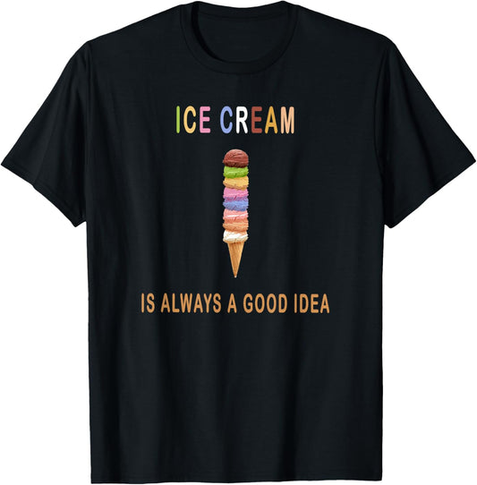 IceCream T shirt Decorations Ice Cream Cone Maker