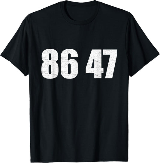 86 47 Anti Trump Vintage Impeachment Statement