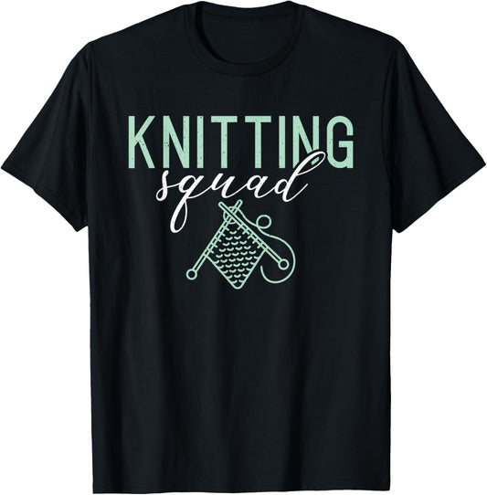 Knitting Squad Friends Crocheting Yarn Knitter
