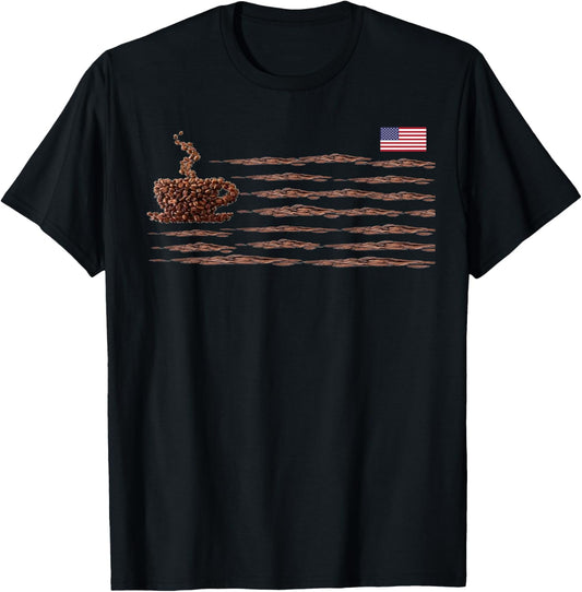 American Flag Vintage Usa Men Women Patriotic Funny Coffee