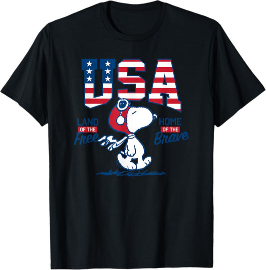 Peanuts Usa Snoopy Free Brave