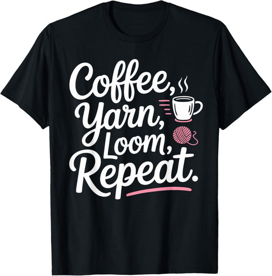 Loom Knitter Coffee Yarn Loom Knitting