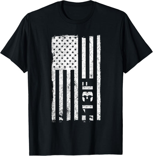 13F Joint Fire Support Specialist Vintage American Flag