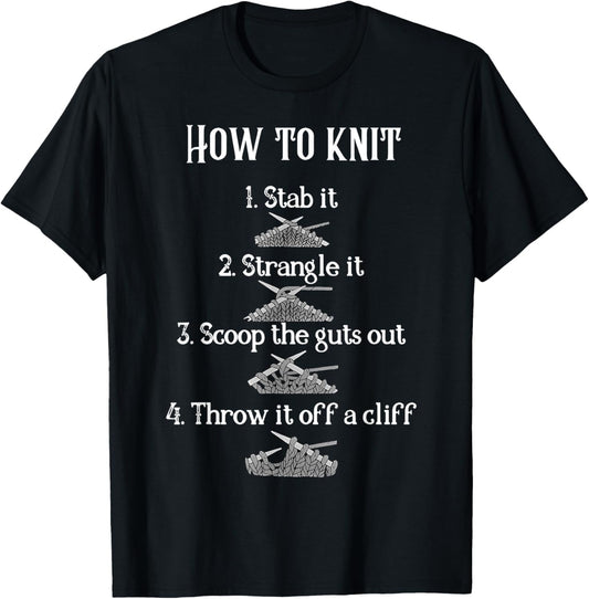 How to Knit Girl Women's Yarn Crochet Knitting Crocheting
