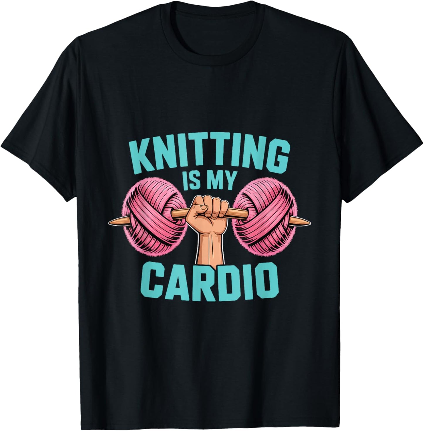 Knitting Is My Cardio Amusing Hobby Crafters Yarn Knit Life