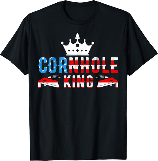 Cornhole American Flag July 4Th Patriotic Cornhole King