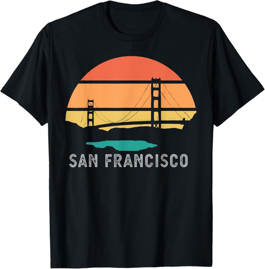 Vintage Golden Gate Bridge San Francisco City Gift Usa