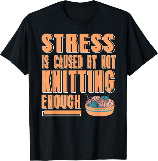 Stress Relief Through Knitting Funny Yarn Life