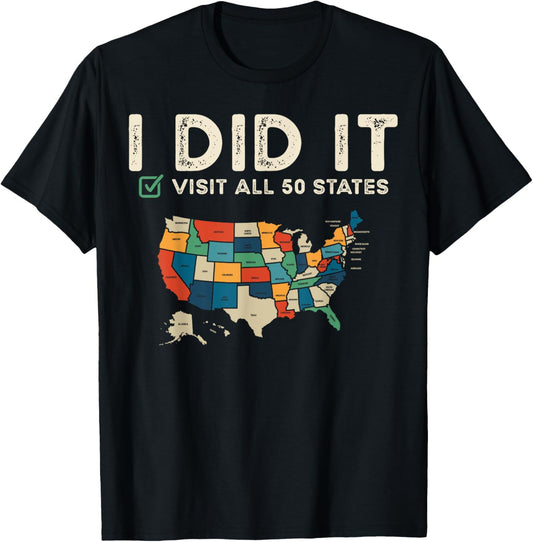 Visited All 50 Us States Usa Map Travel Visit Us States