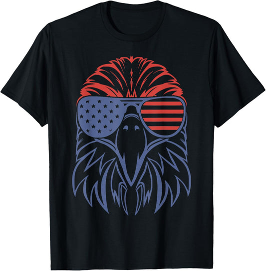 American Bald Eagle Usa Flag 4Th Of July Eagle Usa
