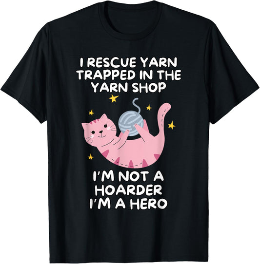 I Rescue Yarn Trapped In The Yarn Shop