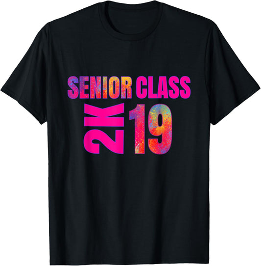 Senior 2019 Shirt Cool Popular Class Of 2K Graduate Tee