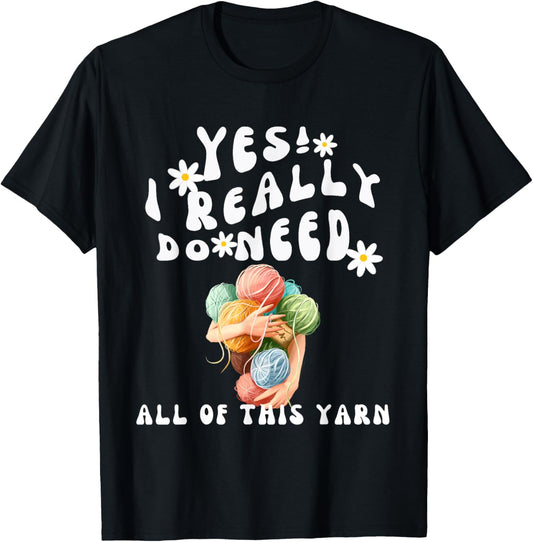 Funny for KNITTER , CROCHETER and knitting with Yarn