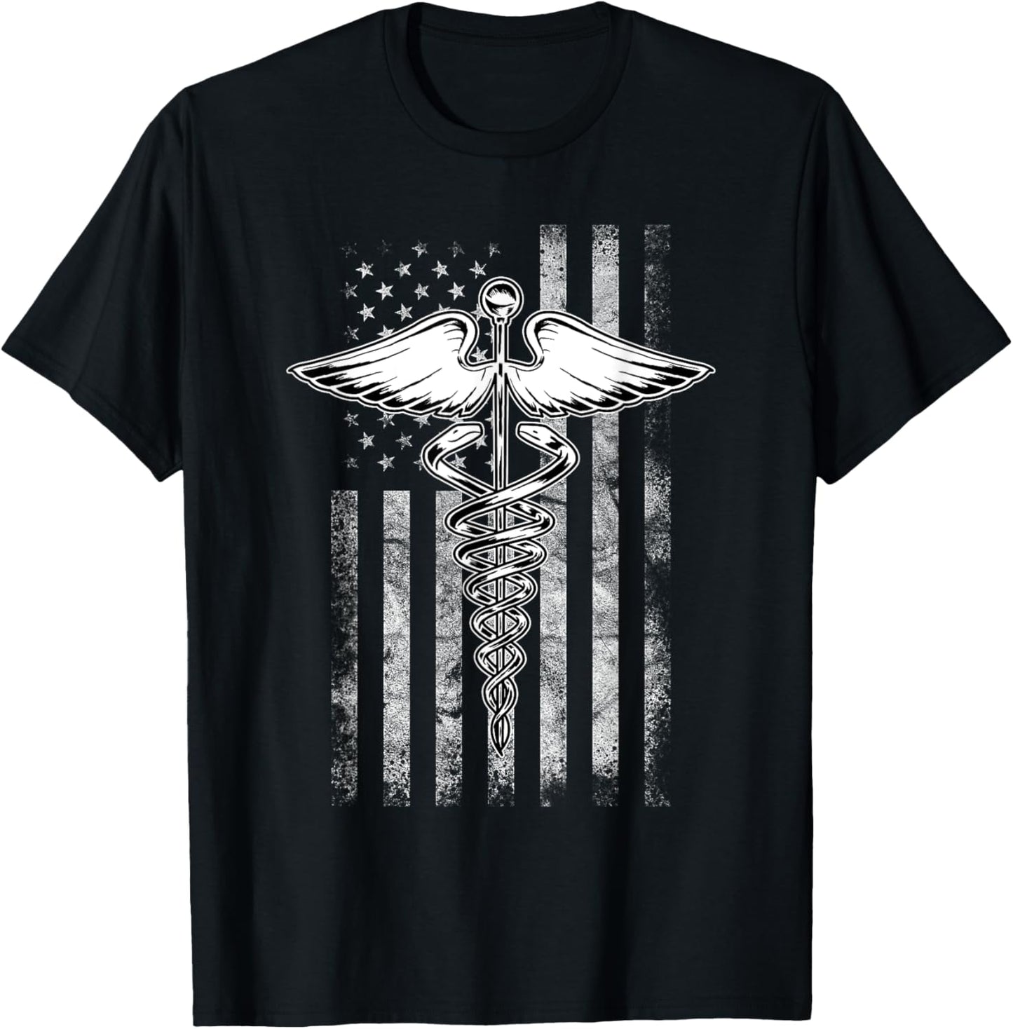 Medical Symbol American Flag