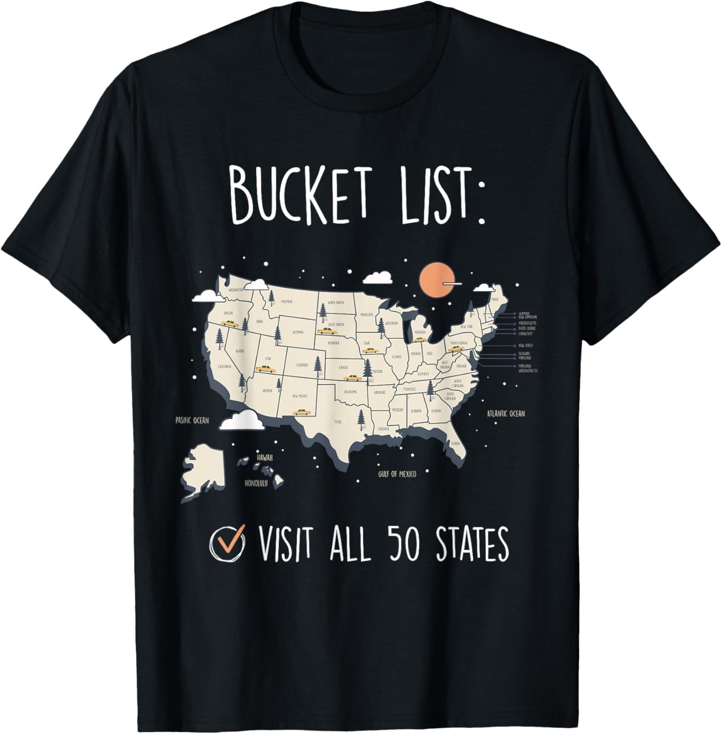Visit All 50 States Usa Travel Map Mission Accomplished