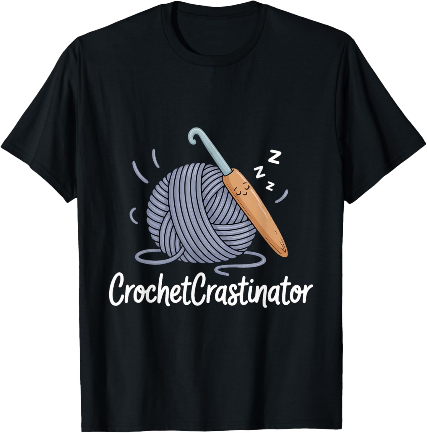 Crochetcrastinator Funny Crochet Hobby Crafters Yarn Life