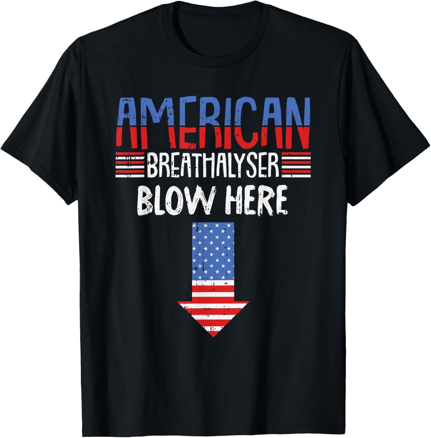 Breathalyzer 4Th Of July Funny American Flag Patriotic
