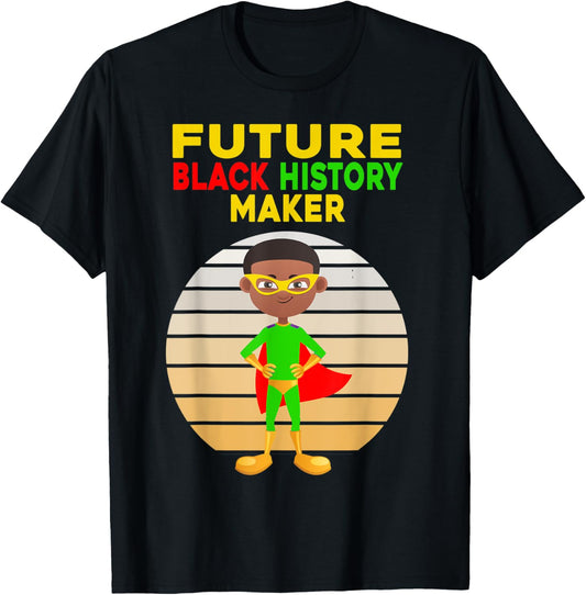 Future Black History Maker Juneteenth Afro American Boys